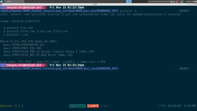 cue2pops - Convert Playstation Games To VCD for Popstarter (aka PSX2VCD) - Linux CLI смотреть онлайн