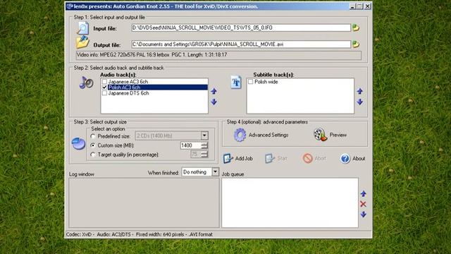 How to make DVDRip in Auto Gordian Knot смотреть онлайн
