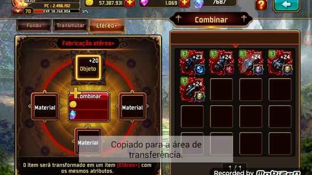 Como fazer item etéreo + encantado смотреть онлайн