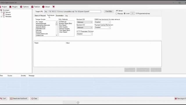 FOCA Open Source: Plugin para SQLi смотреть онлайн