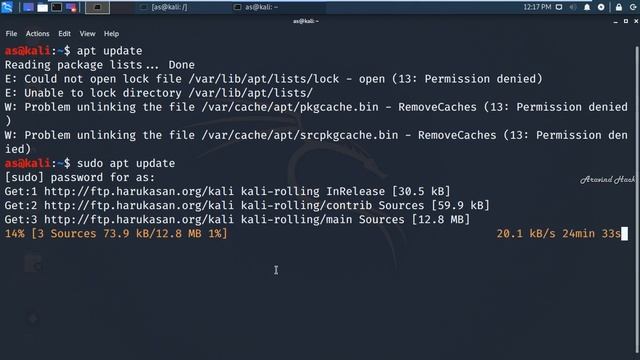 how to update with apt update on kali linux смотреть онлайн