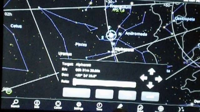 Primera prueba de goto PGT++ Linux/Android server ecuatorial con Sky Safari смотреть онлайн