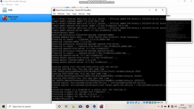 CARA KONFIGURASI REMOTE SERVER (SSH) DI DEBIAN 10 смотреть онлайн