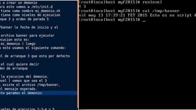 Ejemplo de un Script de arranque en CentOS смотреть онлайн