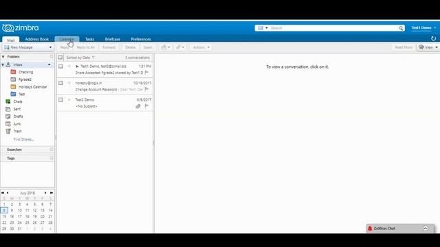 Zimbra Email Features - Calendar смотреть онлайн