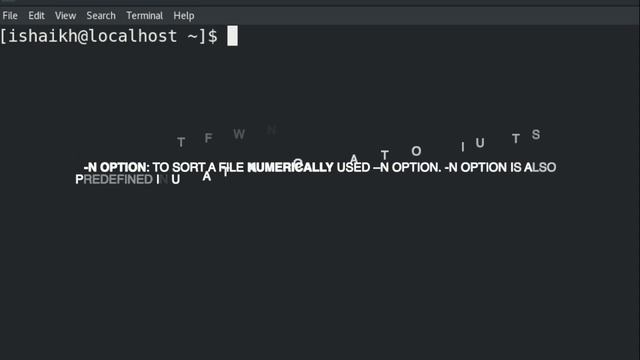 sort command in Linux смотреть онлайн