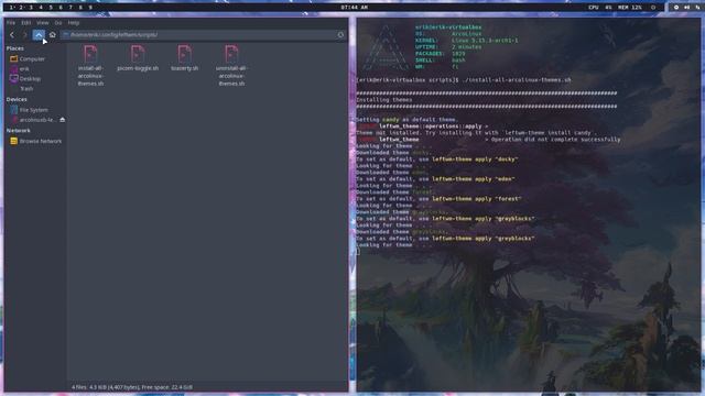 ArcoLinux : 2359 Get all the Leftwm themes in at once - run the script смотреть онлайн