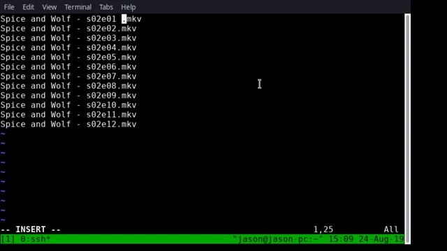 Use vifm to bulk rename plex files! смотреть онлайн