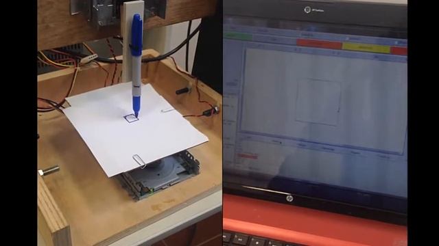 MiniCNC gestita tramite LinuxCNC su Raspberry PI смотреть онлайн