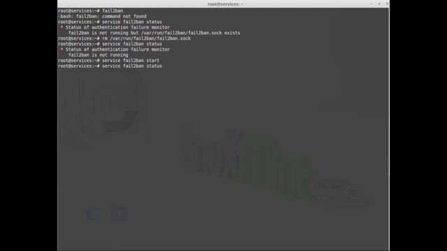 fail2ban basic install and run смотреть онлайн