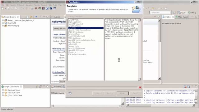 ZYNQ training Boot from Zedboard from SD card #08 смотреть онлайн