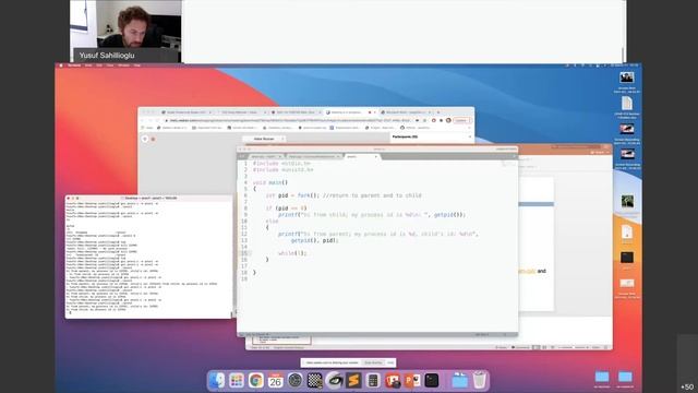 operating systems - processes (fork) смотреть онлайн