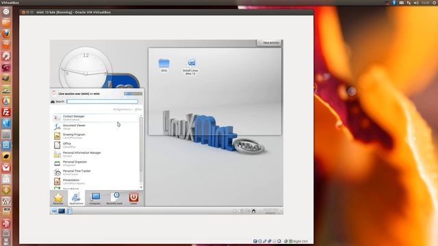 Linux Mint 13 | KDE Review смотреть онлайн