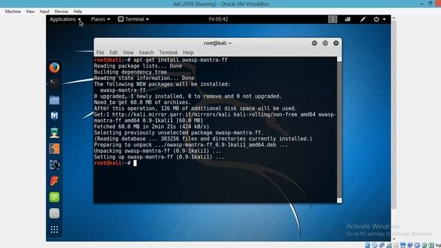 2- الحلقة الثانية Kali linux for web pen-tester - تنصيب متصفح Owasp-mantra смотреть онлайн
