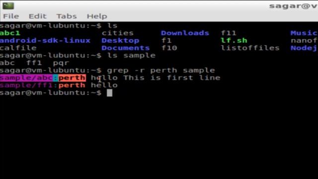 Search for text or pattern in entire directory in Linux смотреть онлайн