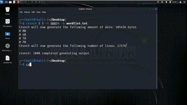 How to Create Password/Wordlist With Crunch Tool in kali Linux | How to use Linux tool. смотреть онлайн