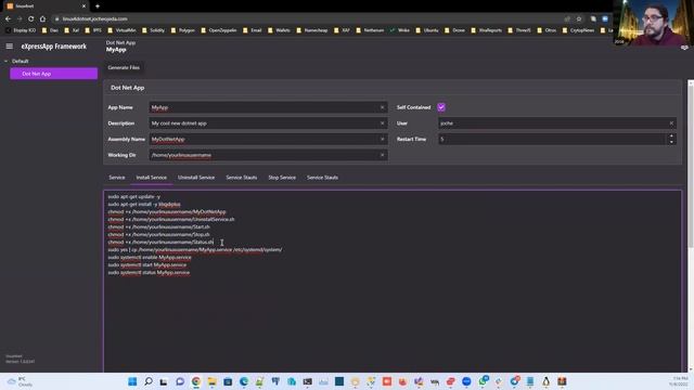 linux4donet a tool to generate the files needed to install your dotnet app as a Linux service смотреть онлайн