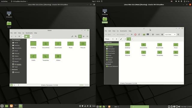 Linux Mint 20.2 (Cinnamon vs MATE): Visual Compare смотреть онлайн