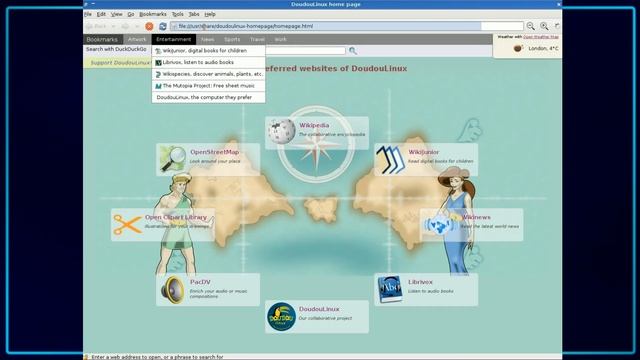 DoudouLinux 2.1 Review - A Linux Distro for Children смотреть онлайн