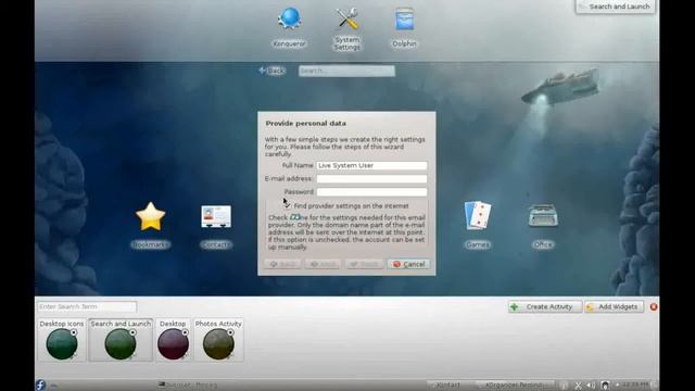 Desktop Tour of the Fedora 16 KDE Spin Version of Linux смотреть онлайн