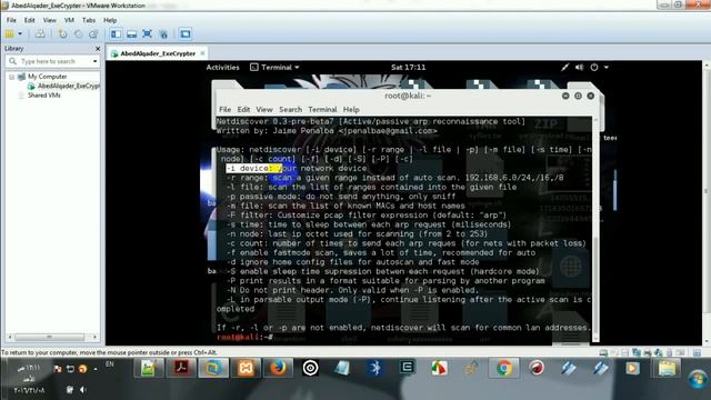 Information Gathering with Netdiscover 2016 смотреть онлайн