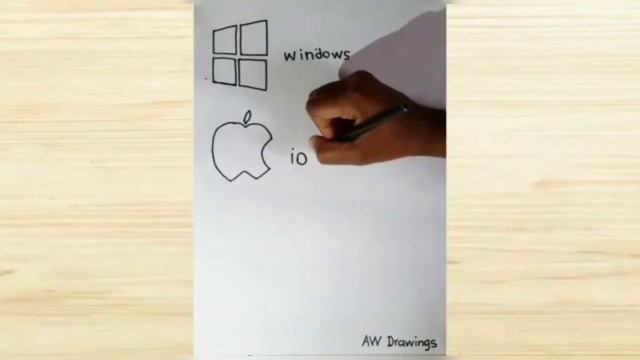 How to draw operating system logos смотреть онлайн