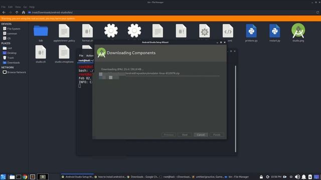How To Install Android Studio In Kali Linux 2021 смотреть онлайн
