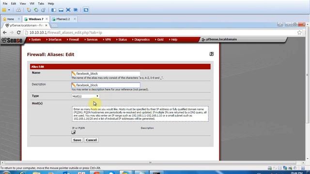 Block facebook in pfsense смотреть онлайн