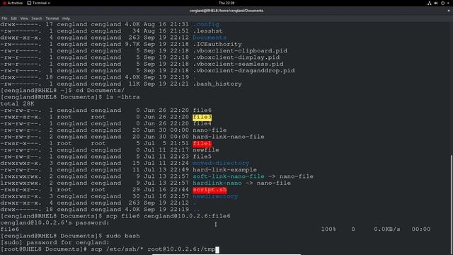 RHCSA RHEL 8 - Securely transfer files between systems смотреть онлайн