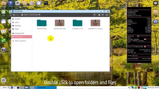 Puppy Linux: Add Nautilus File Manager смотреть онлайн