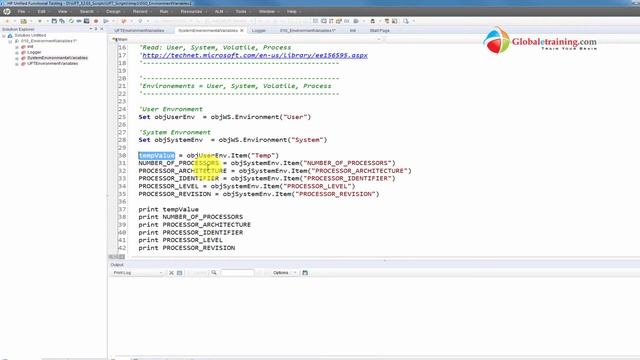 UFT | QTP | How to use Environment Variables - Part 1 смотреть онлайн