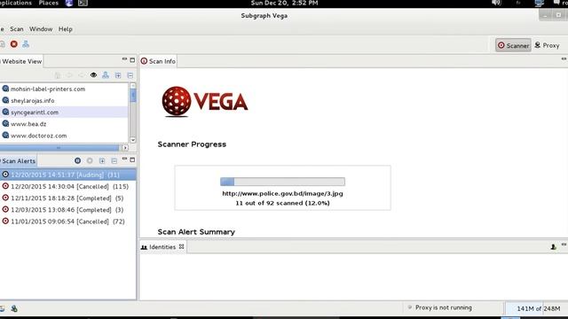 Kali Linux Tools|Scan Sites From vulnerbilities With ' Vega ' смотреть онлайн
