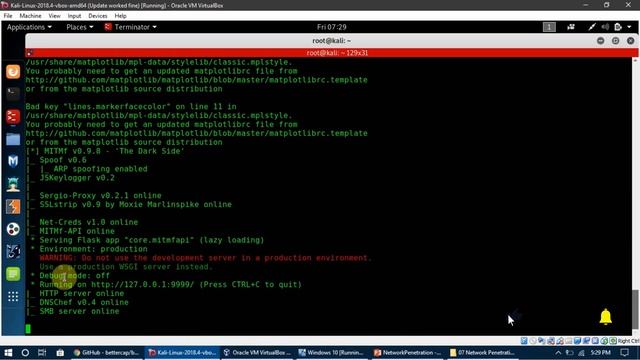 46. How To Perform A Man In The Middle Attack - Using Keylogger In MITMF & Other Attacks смотреть онлайн