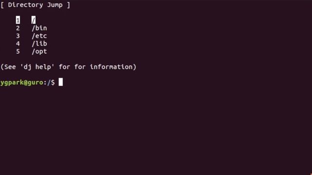 Directory Jump script for linux terminal смотреть онлайн