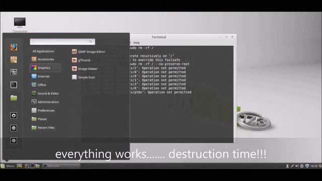 destroying linux mint 17 3 смотреть онлайн