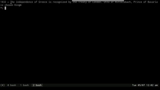 Wikidates - Having fun on the bash command line смотреть онлайн