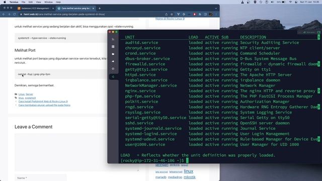 Perintah Linux | monitor service di linux dengan systemctl смотреть онлайн
