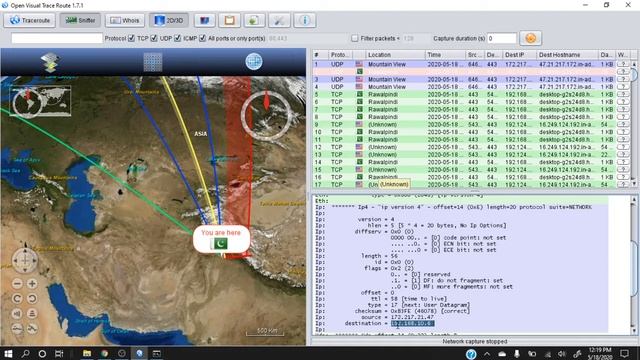 Introduction to visual trace route. смотреть онлайн