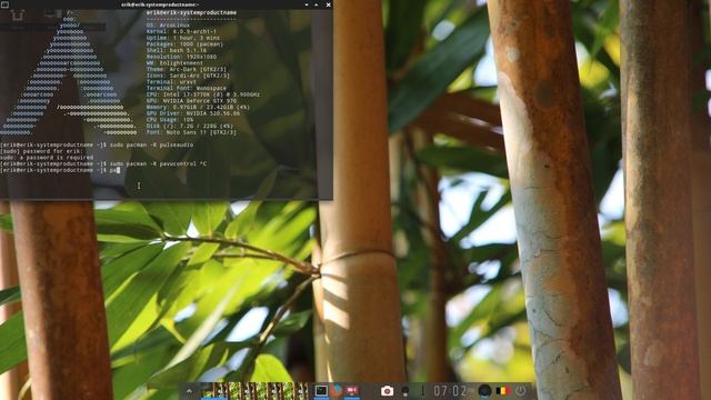 ArcoLinux : 3114 Enlightenment on real metal - how quick does it feel - nvidia card смотреть онлайн