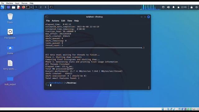 Bulk Extractor Tool: Video Demonstration смотреть онлайн
