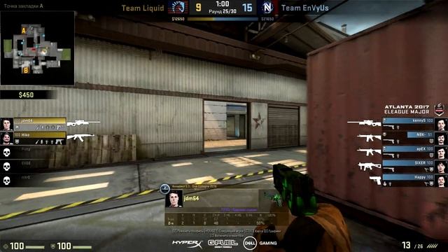 jdm64 top ACE - Cache - ELEAGUE Major Atlanta 2017 смотреть онлайн