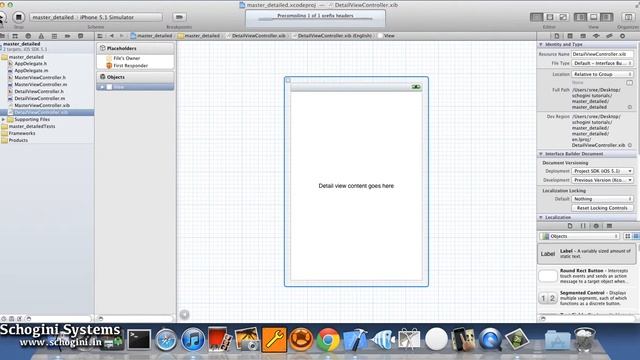 02 04 Creating Master Detail Application in Xcode - iOS Xcode Tutorial Part 02 смотреть онлайн
