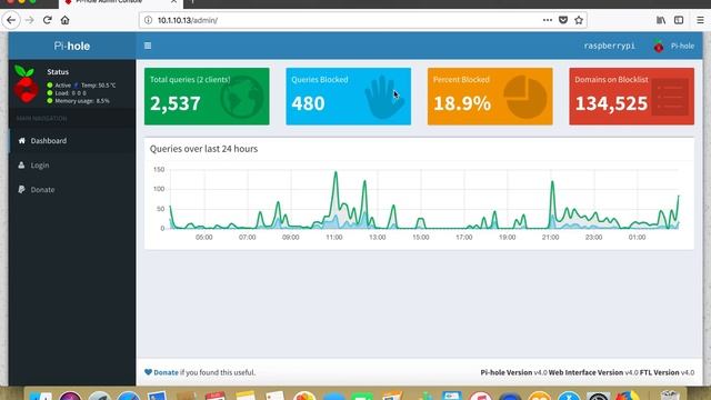 Pi-hole Verify Ad Blocking- Reset Pihole Password