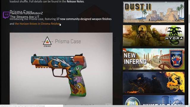 The First HUGE CS:GO UPDATE In 2019! NEW PRISMA CASE, Knives and More! смотреть онлайн