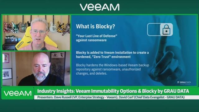 Veeam Immutability Options & Blocky by GRAU DATA смотреть онлайн