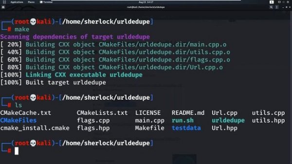 Install urldedupe on Kali Linux