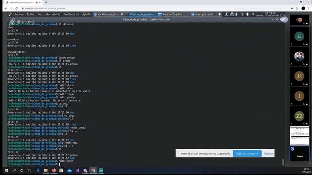Taller de iniciación a la consola en Gnu/Linux смотреть онлайн