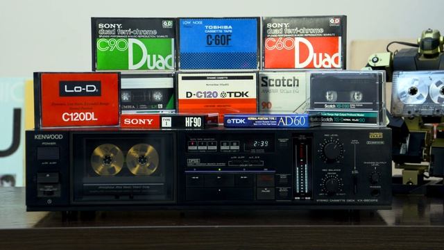 KENWOOD KX-880SRII ￥69,800(1984年発売) аппарат в версии SRII,  20Hz-22000Hz ±3dB. Япония.