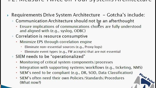 SIEM: 5 Best Practices for Implementation Success смотреть онлайн