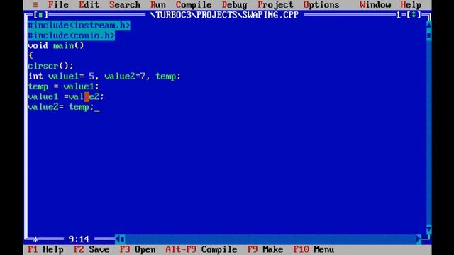 C++ Swap two variables. Swapping of Variables without third variable. смотреть онлайн
